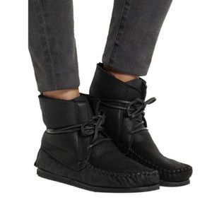 Isabel Marant Flavie Moccasin Booties size 38